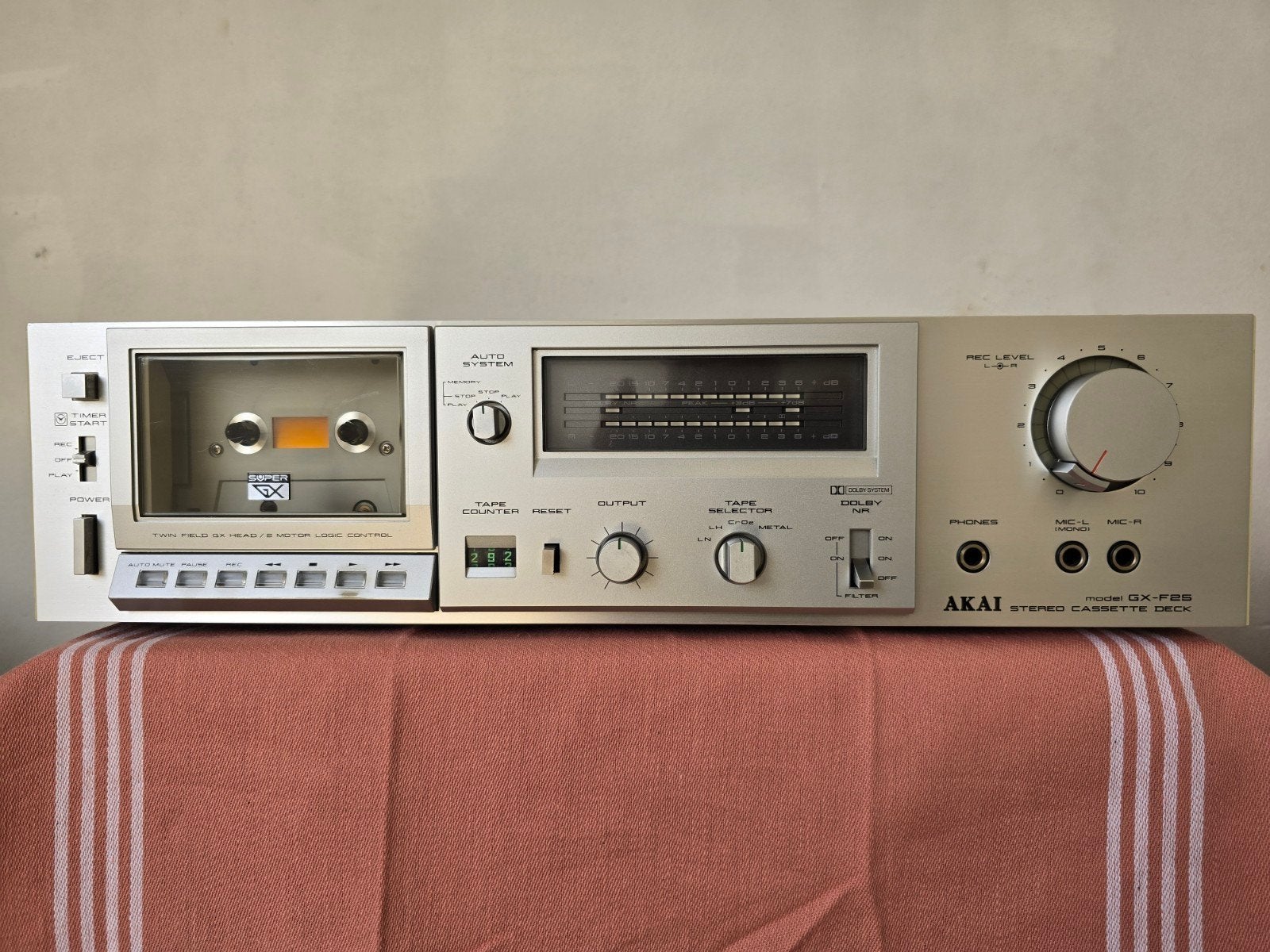 Akai stereo cassette deck, Ophalen of Verzenden, Akai