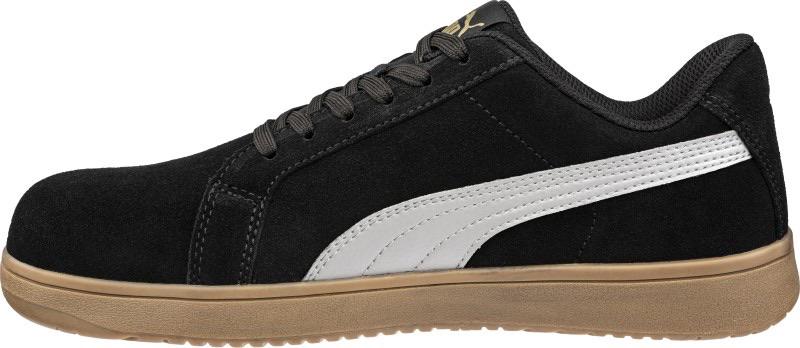 Puma Iconic Blk/Gum Low S1PL 644400 | 36-49, Werkschoenendeal, Marktplaats@werkschoenendeal.nl, Zwart, Puma