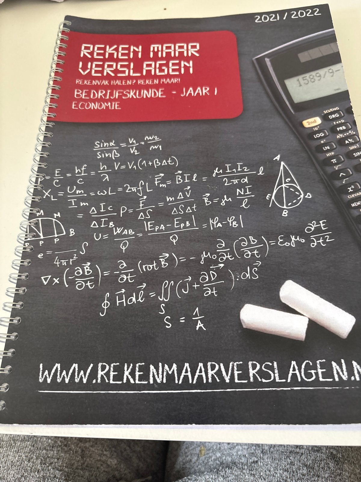 Reken Maar Verslagen Bedrijfskunde Economie Jaar 1, Ophalen of Verzenden, Gamma, Zo goed als nieuw, HBO