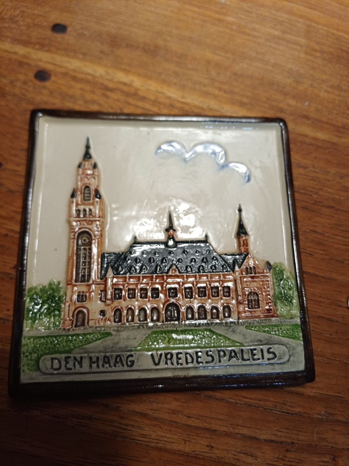 Vredespaleis tegeltje - Zeist, Ophalen of Verzenden
