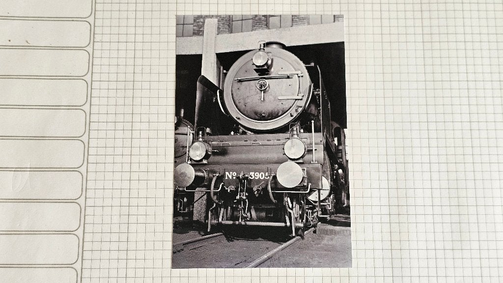 Foto TREIN NS Nederlandse Spoorwegen Stoom Loc 3905, Verzenden, Gebruikt, Trein, Overige typen
