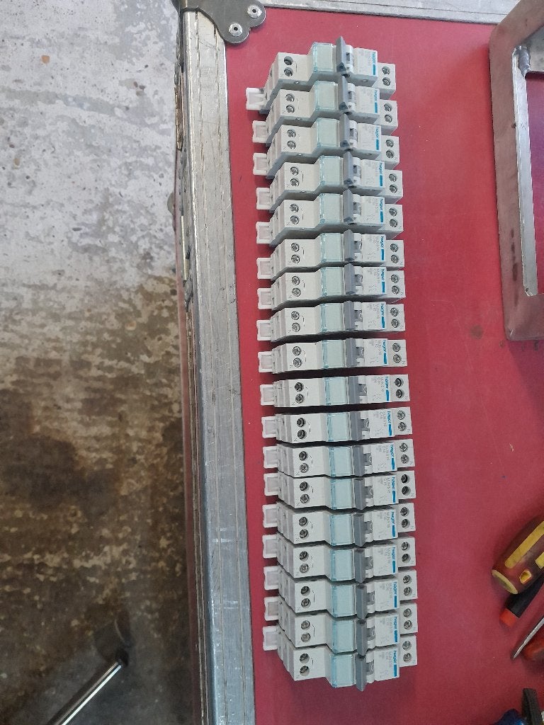 Hager MJN 516 1f/N C16 installatieautomaten, Ophalen of Verzenden, Zo goed als nieuw, Hager, Installatieautomaat