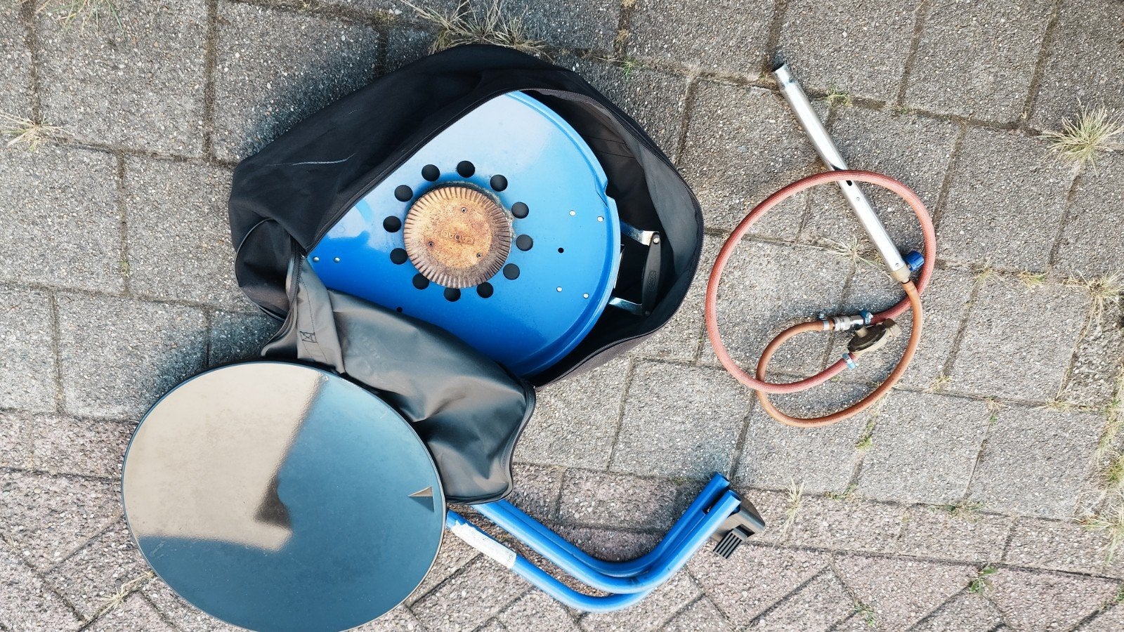 Schottel braai set van 2, Ophalen