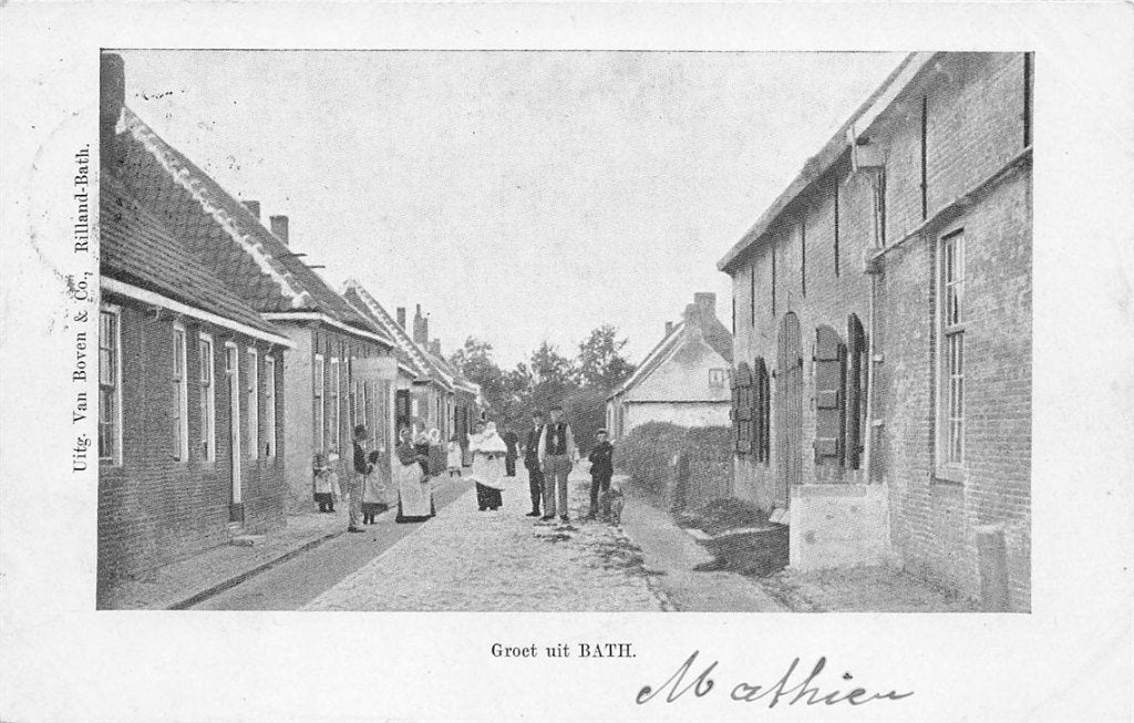 702-373-015 Groet Uit Bath, Verzenden, Voor 1920, Zeeland
