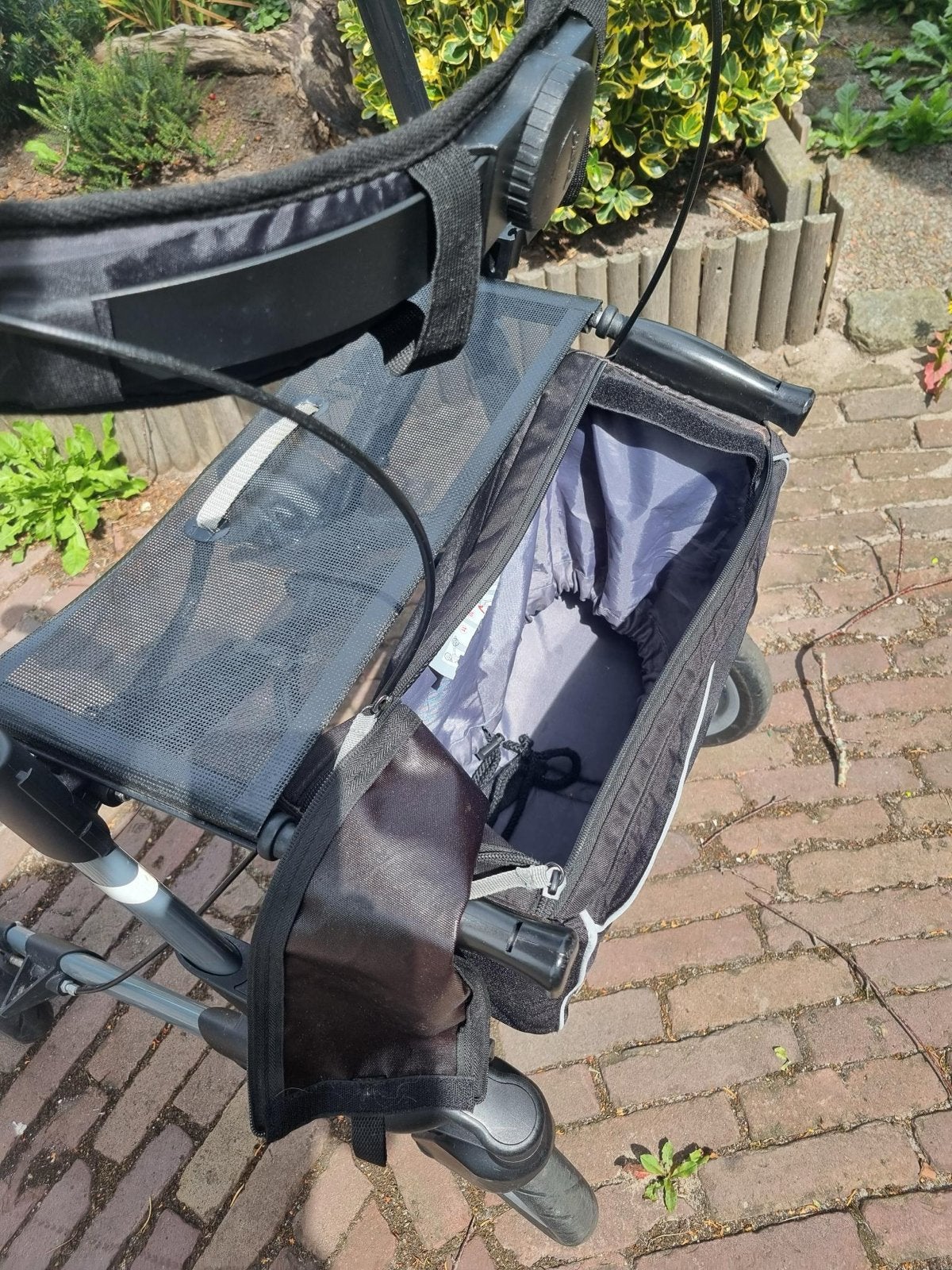 Rollator met grote wielen, Diversen, Ophalen, Opvouwbaar, Gebruikt