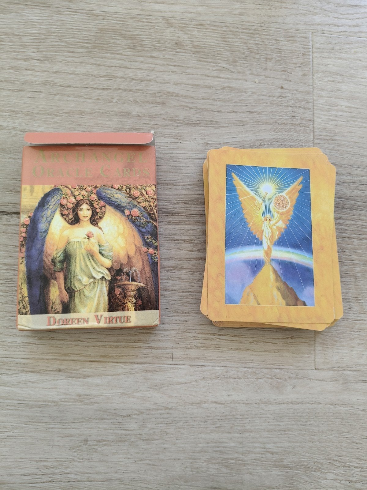 Aartsengel Orakelkaarten, Boeken, Ophalen of Verzenden, Zo goed als nieuw, Tarot of Kaarten leggen, Overige typen