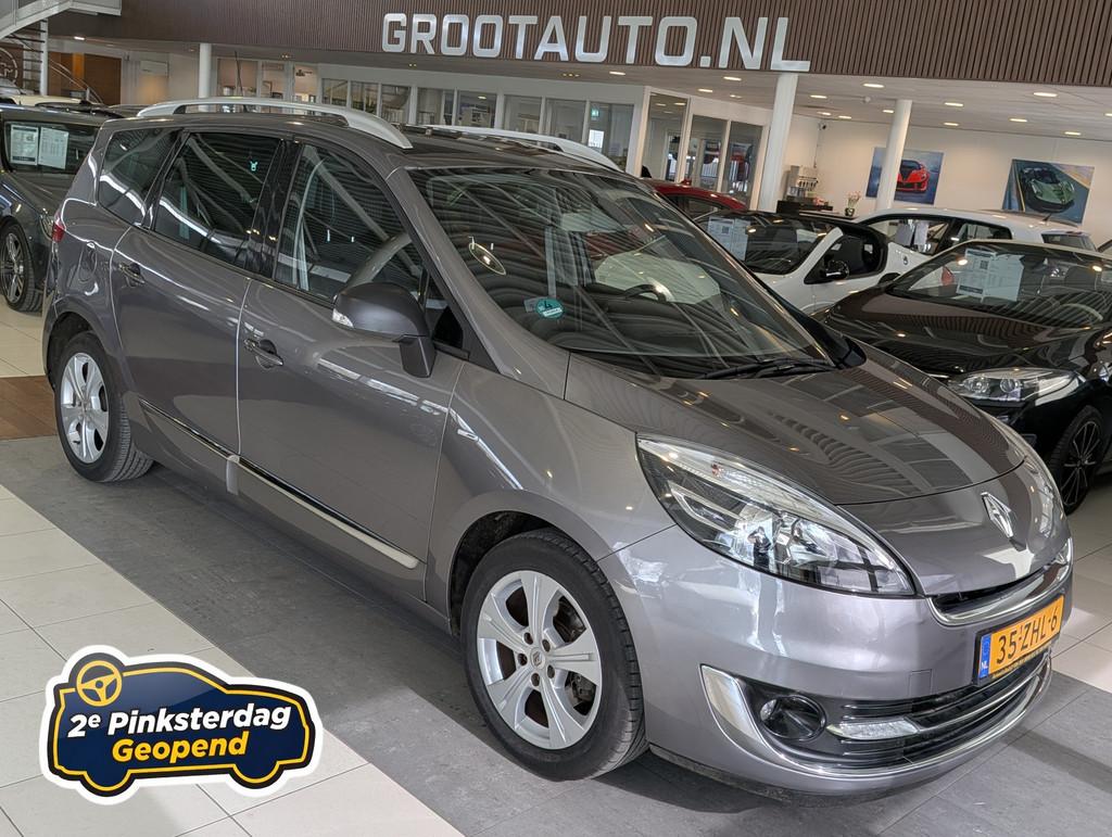 Renault Grand Scénic 1.2 TCe Privilege 7 persoons Airco, Cr, Auto's, Voorwielaandrijving, Euro 5, Gebruikt, Zwart