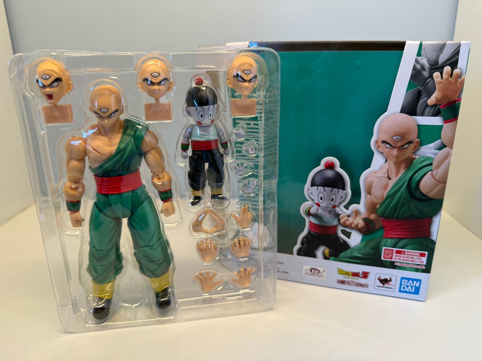 S.H. Figuarts Dragon Ball Z | Tien & Chaiotzu, Ophalen of Verzenden, Zo goed als nieuw