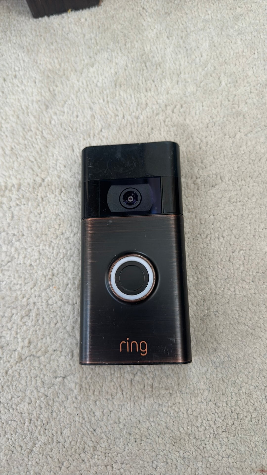 Ring video deurbel defect (batterij), Huis en Inrichting, Deurbellen, Ophalen of Verzenden, Zo goed als nieuw