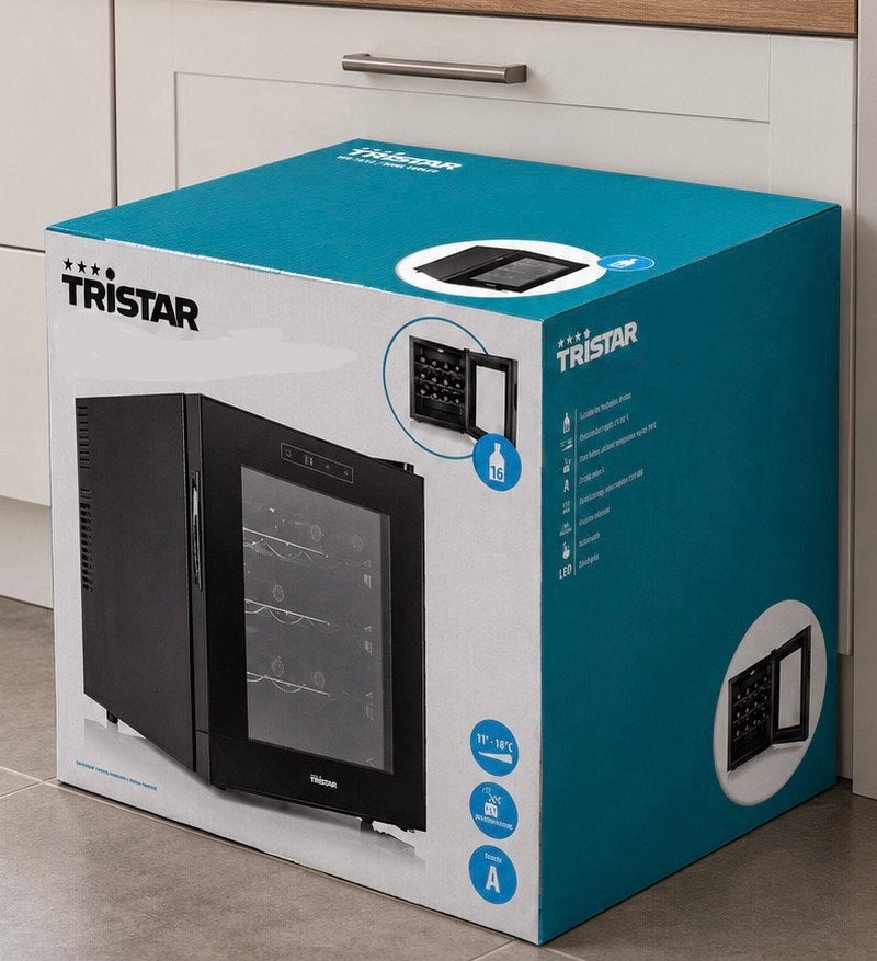 Tristar wijn klimaatkast - Nieuw in doos - voor 12 flessen, Huis en Inrichting, Ophalen, Nieuw, 5 tot 15 flessen