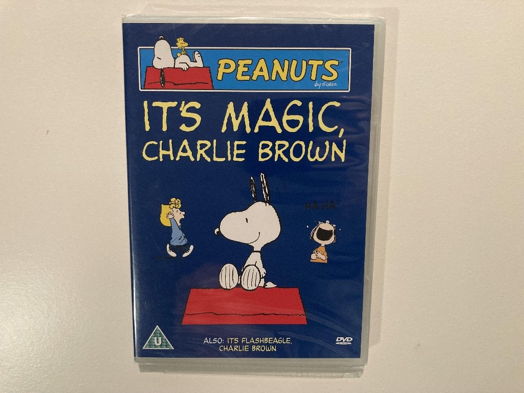 Peanuts It's Magic Charlie Brown DVD, Ophalen of Verzenden, Overige figuren, Zo goed als nieuw