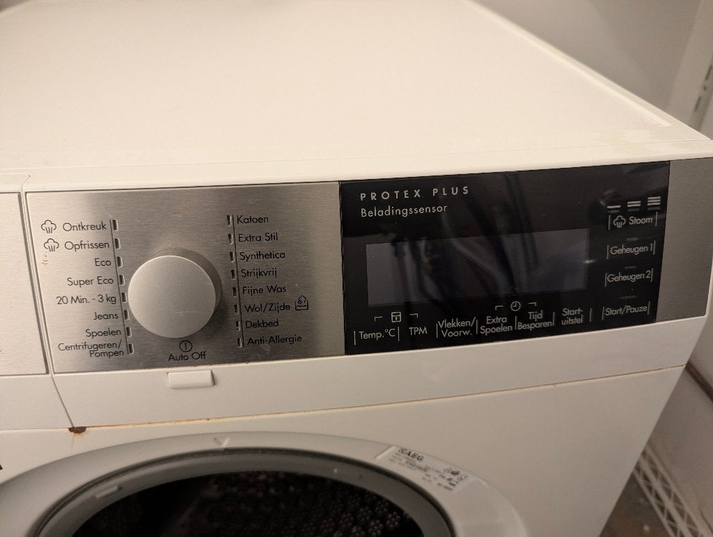 AEG Lavamat wasautomaat, Ophalen, Gebruikt, Voorlader, 85 tot 90 cm