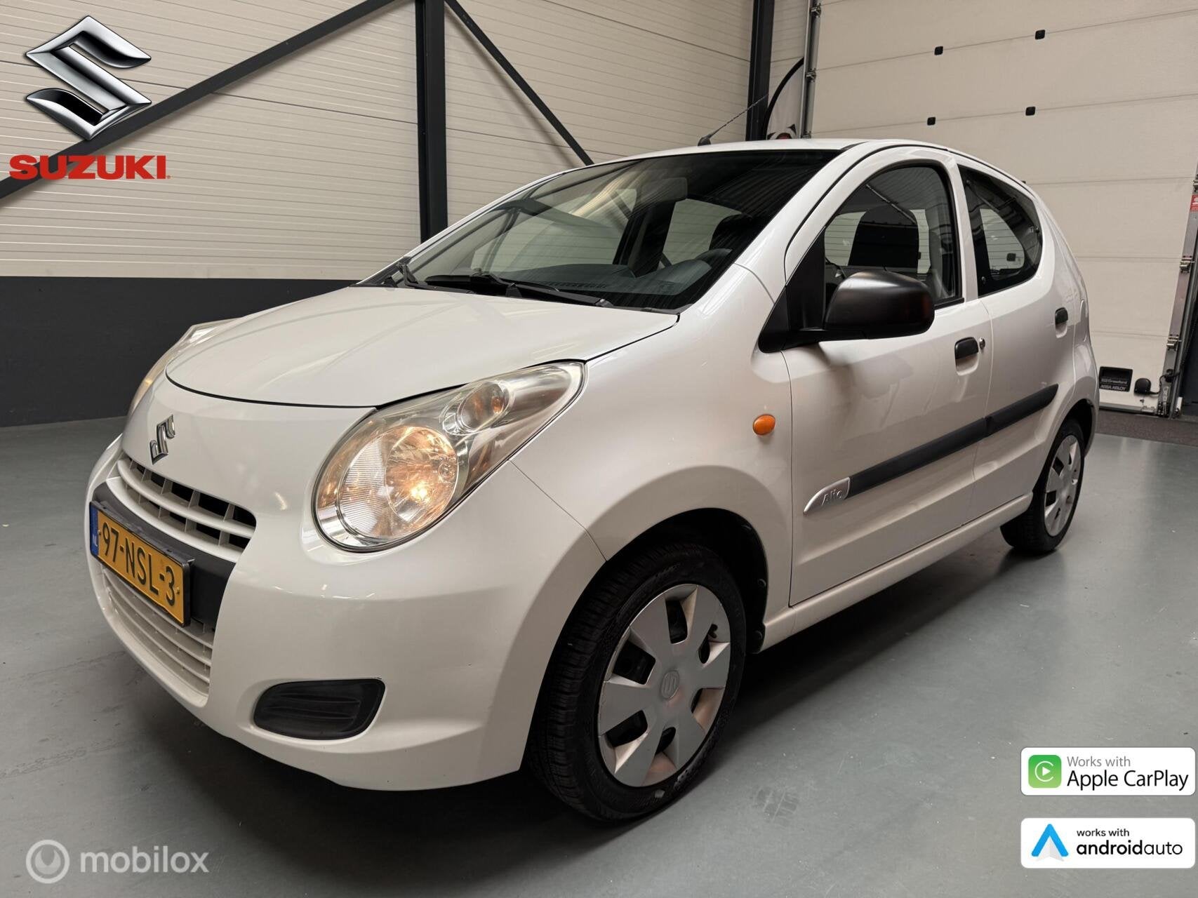 Suzuki Alto 1.0 VVTi 1e eigenaar|CarPlay Android-auto!, Auto's, Voorwielaandrijving, Euro 5, Stof, Gebruikt