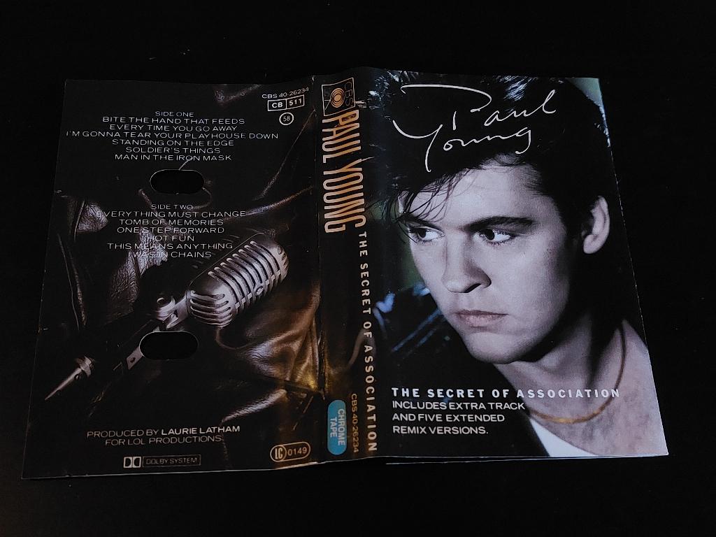 PAUL YOUNG - THE SECRET OF ASSOCIATION (MC), Cd's en Dvd's, Cassettebandjes, Zo goed als nieuw, Origineel, Pop, 1 bandje, Ophalen of Verzenden