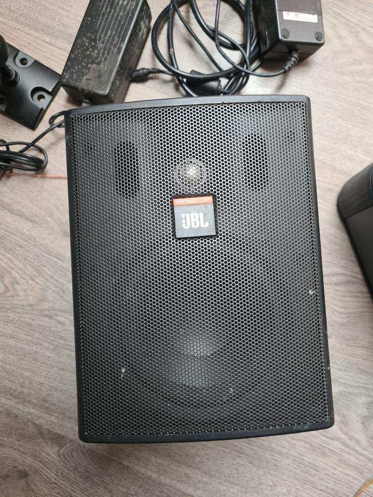 2 JBL Boxen - Krachtig Geluid voor Thuis of Studio, Audio, Tv en Foto, Luidsprekers, Ophalen of Verzenden, Gebruikt, Front, Rear of Stereo speakers