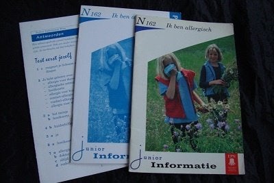 IK BEN ALLERGISCH infoboek met plusblad N 162, Ophalen of Verzenden, Gelezen