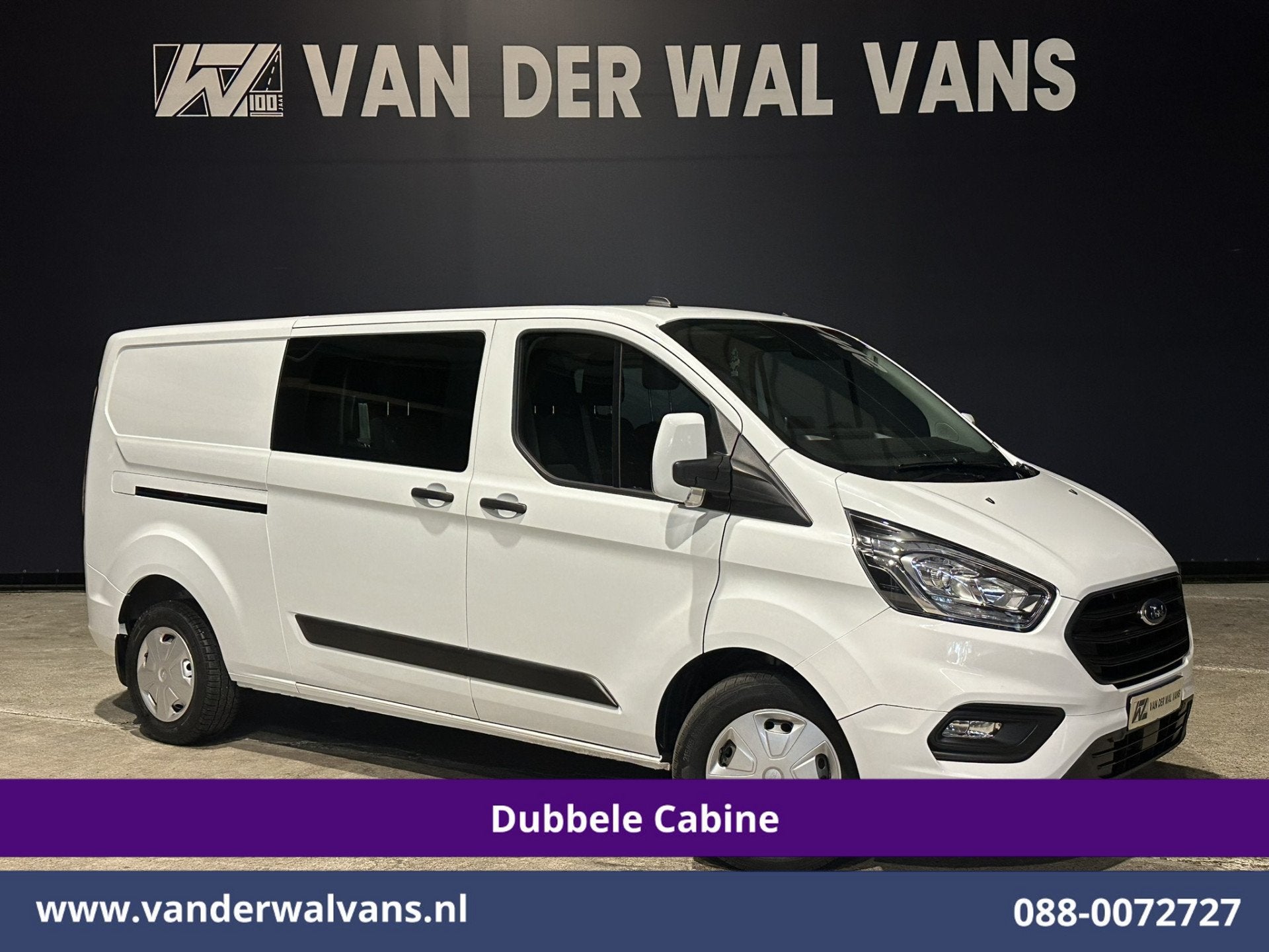 Ford Transit Custom 2.0 TDCI 131pk Automaat L2H1 Dubbele Cab, Auto's, Voorwielaandrijving, Dealer onderhouden, 4 cilinders, 1850 kg