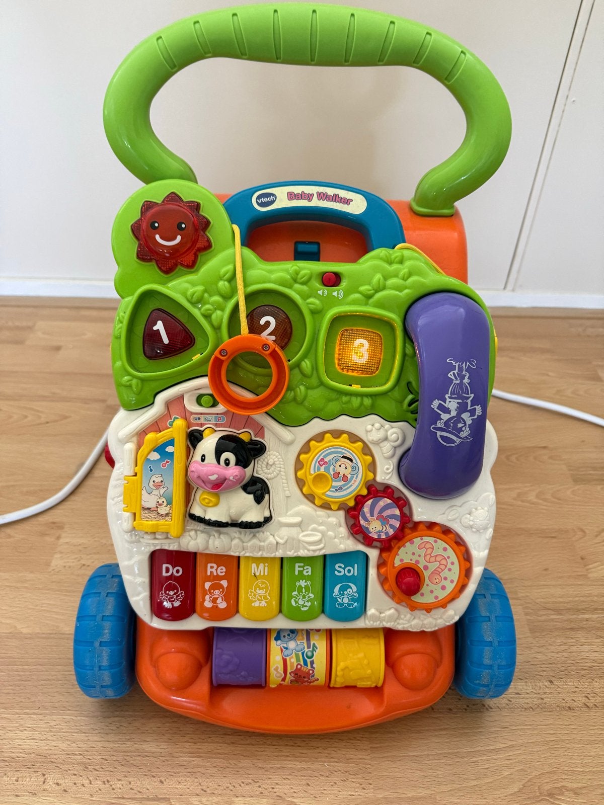 VTech Baby Walker: Interactieve Loopwagen met Geluid en Lich, Ophalen, Gebruikt, Overige typen, Met licht
