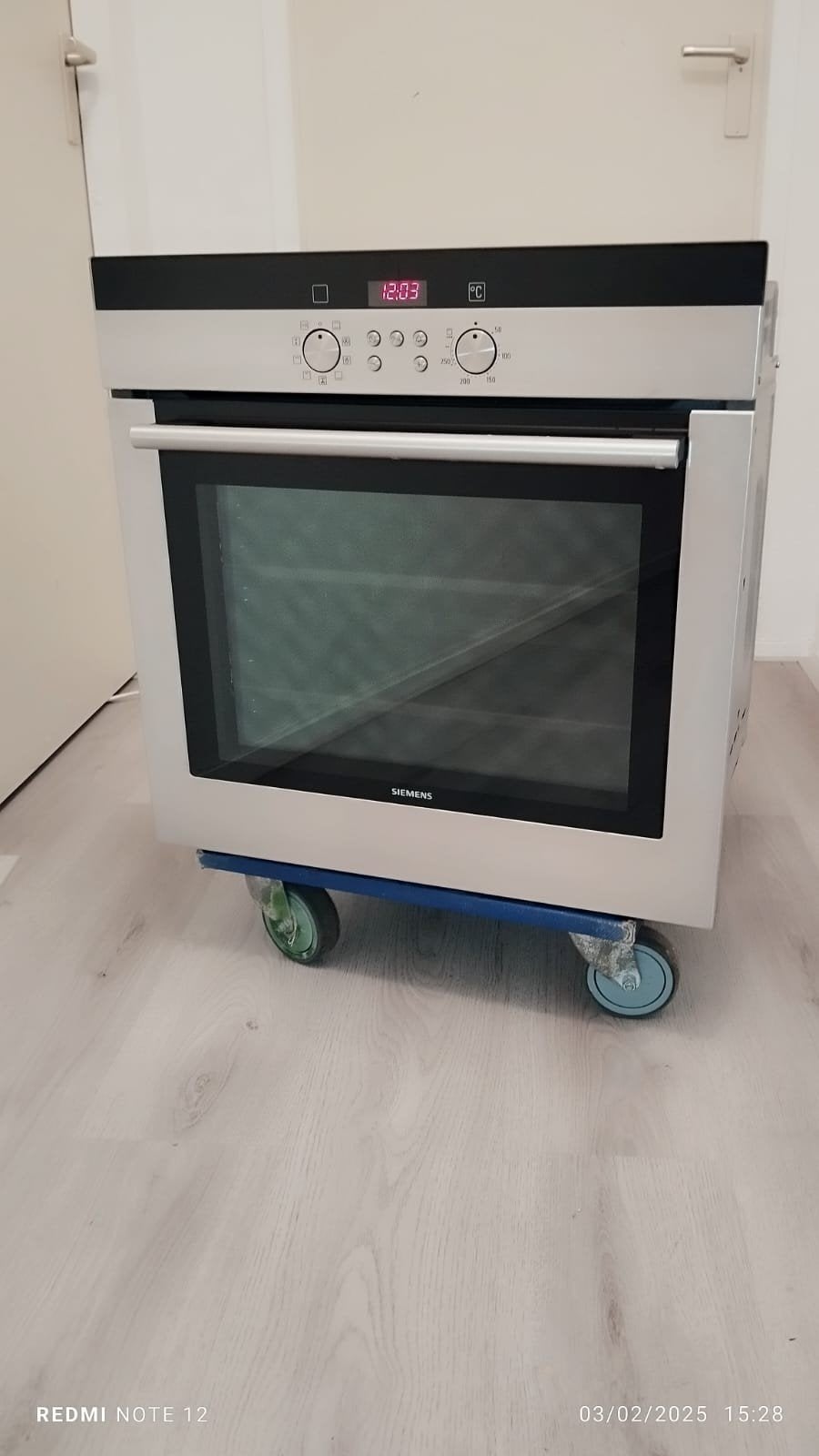 Siemens Inbouw Oven 60x60 - Perfect Werkend, Ophalen of Verzenden, Gebruikt