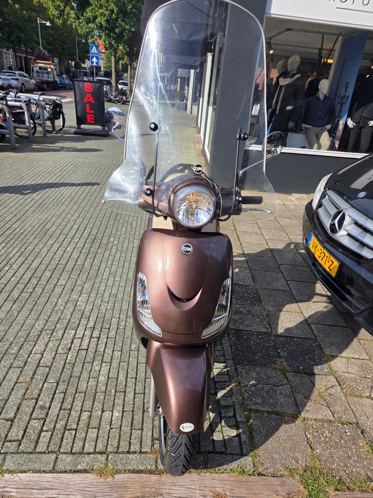 nette gebruikte Sym Fiddle 2 25 km, Gebruikt, Ophalen of Verzenden, Benzine, Fiddle