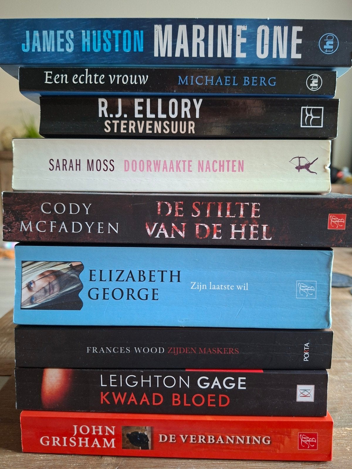 Diverse Thriller boeken, Ophalen of Verzenden, Zo goed als nieuw