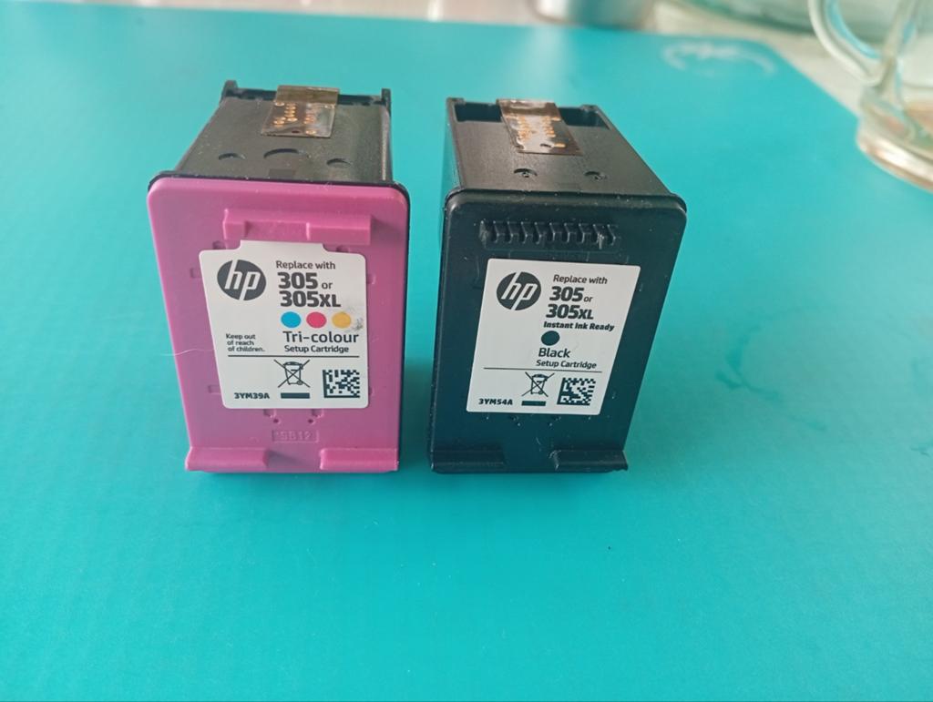 HP 304 XL Inktcartridges (kleur en zwart) -, Ophalen, Zo goed als nieuw, Cartridge, HP