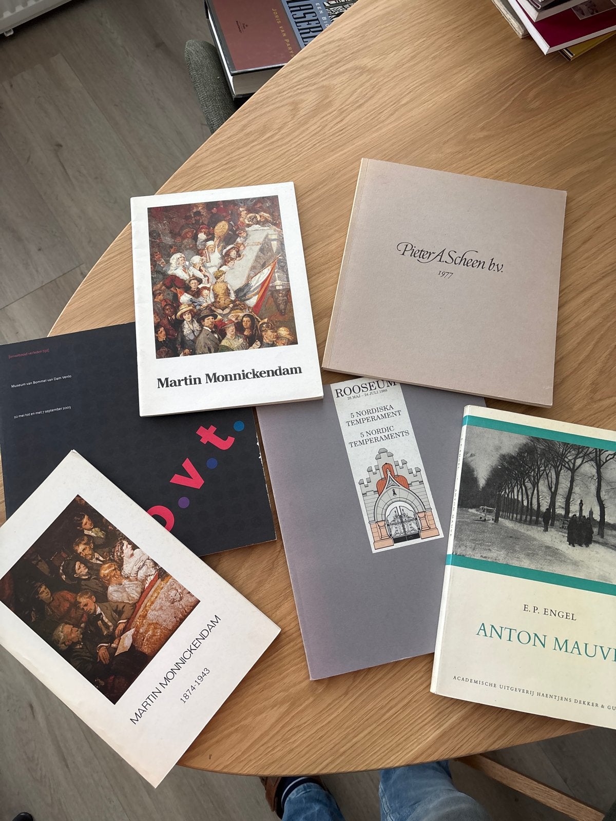 Collectie kunstboeken: Martin Monnickendam, Anton Mauve, Boeken, Ophalen of Verzenden, Gelezen, Overige onderwerpen