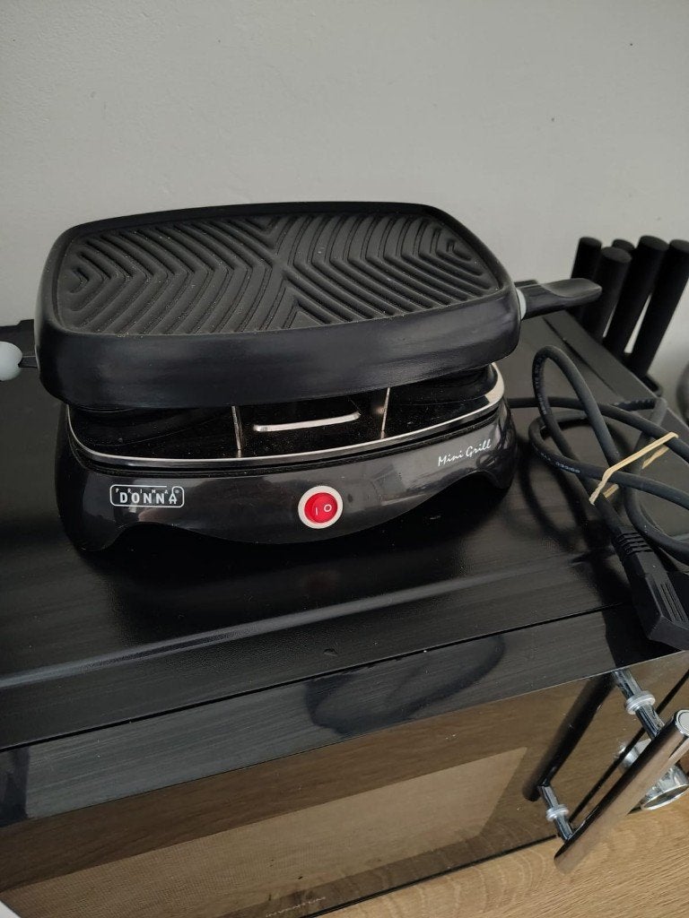 2 persoons raclette, Ophalen of Verzenden, Gebruikt, Minder dan 4 personen