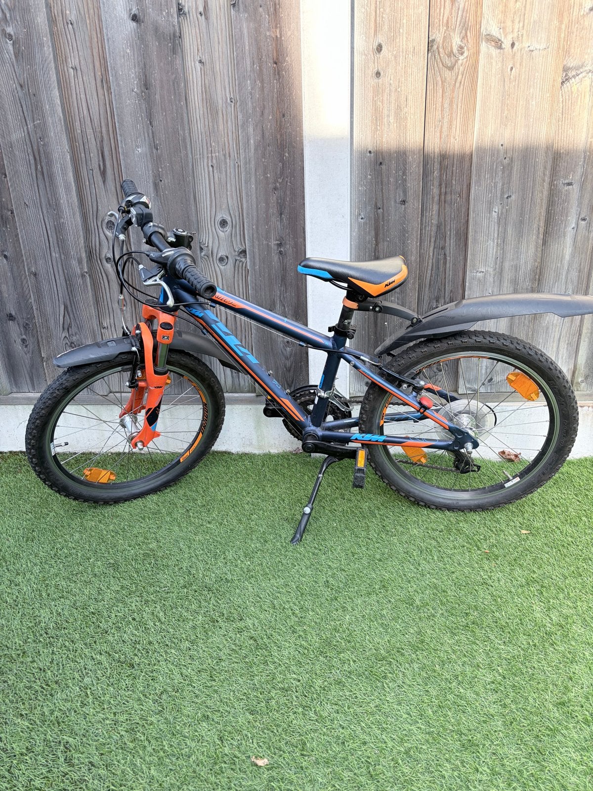 KTM Wild Cross Mountainbike 20 inch met spatborden, Ophalen, Velgrem, V-brakes, Aluminium