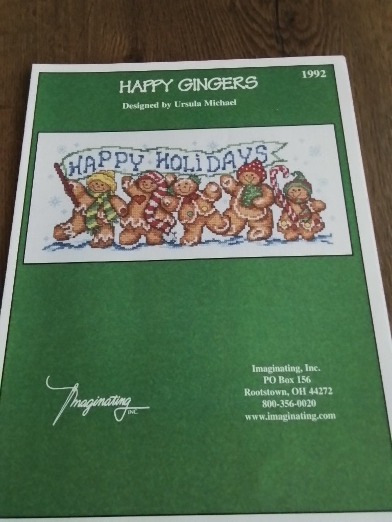 Borduurpatroon happy gingers, Ophalen of Verzenden, Zo goed als nieuw, Handborduren, Patroon