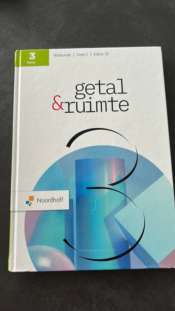 Getal en ruimte 3 havo, Boeken, Ophalen of Verzenden, Zo goed als nieuw, HAVO, Wiskunde A