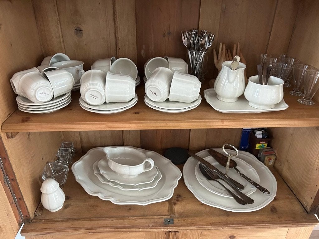Compleet Villeroy & Boch Manoir Vitro servies, Ophalen