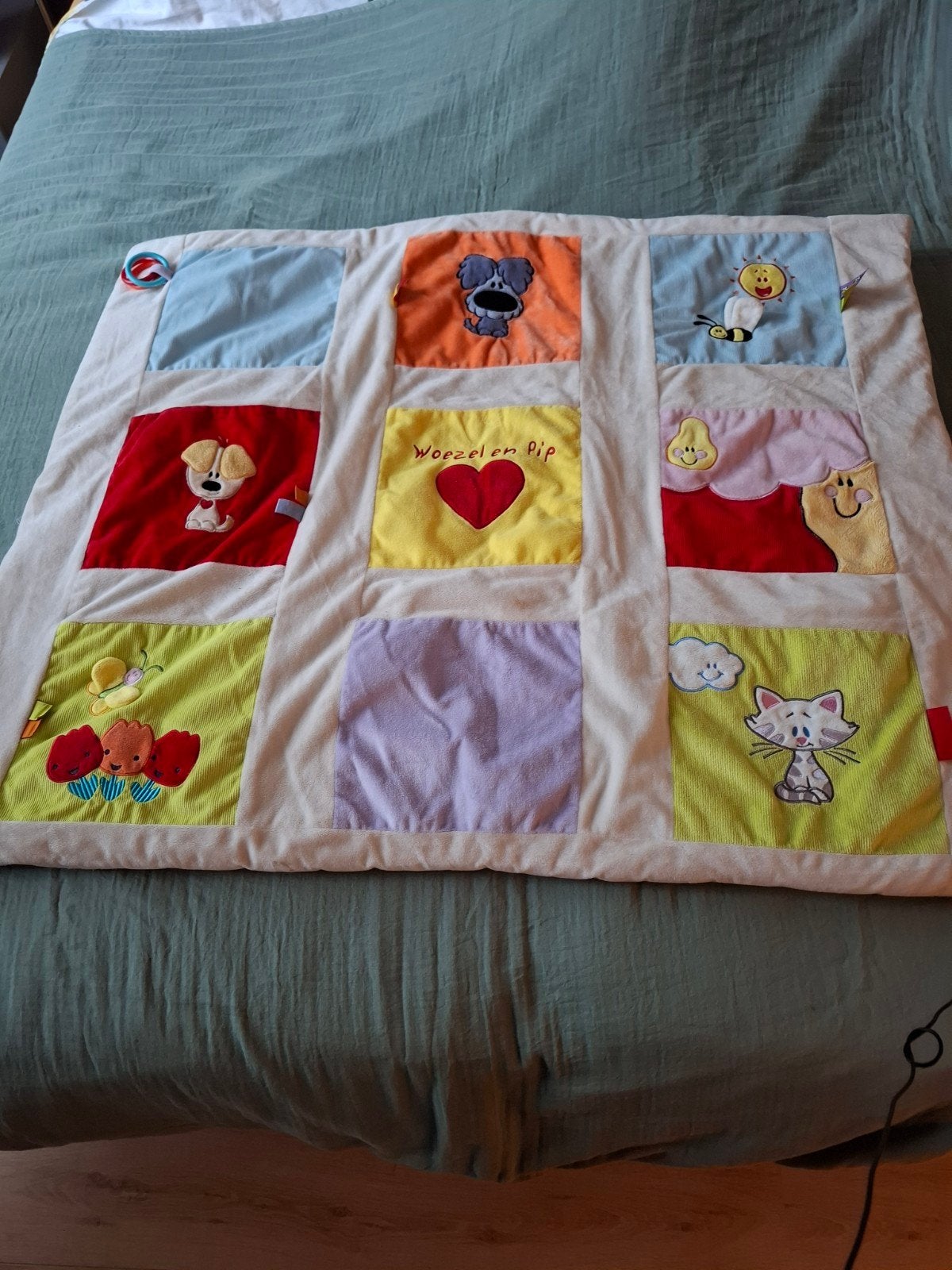 Speelkleed Woezel en Pip 100x87 cm, Ophalen of Verzenden, Gebruikt, Speelkleed