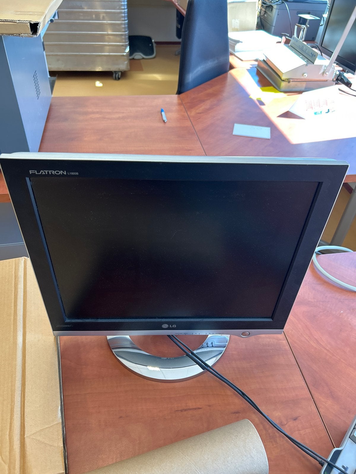 10 ex. Beeldscherm/Scherm/Monitor LG Flatron L1900R 19 inch, Computers en Software, Monitoren, Ophalen, Gebruikt, Onbekend, Overige resoluties