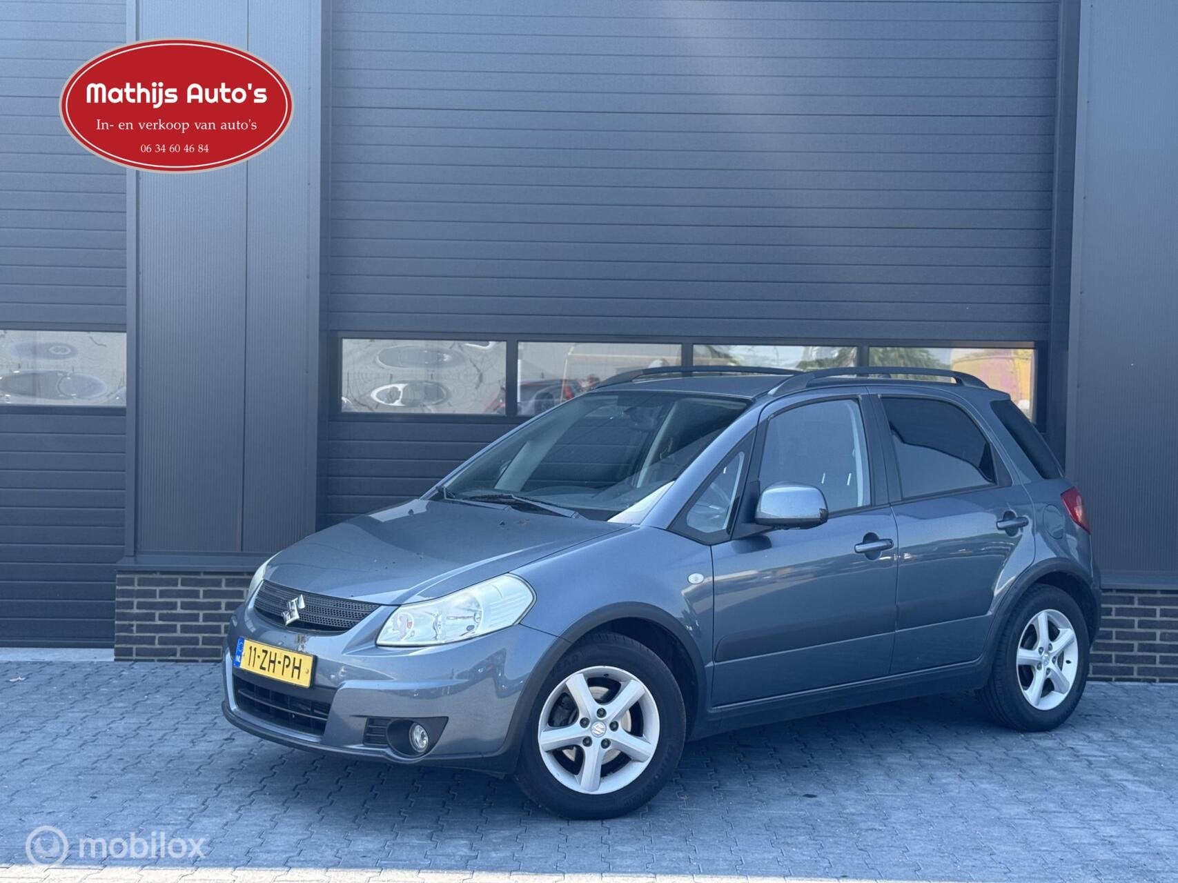 Suzuki SX4 1.6 Exclusive Airco Nette auto! Nieuwe APK!, 15 km/l, 4 cilinders, Automatische klimaatregeling, 49 €/maand