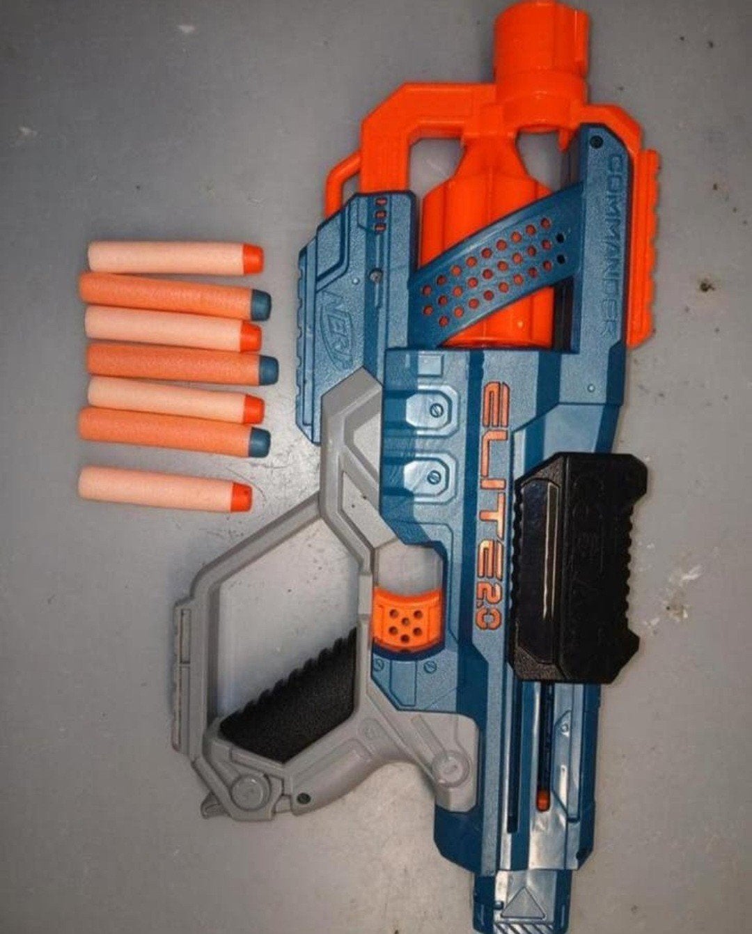 Nerf Elite 2.0 Commander RD-6 Blaster met pijltjes, Ophalen of Verzenden, Zo goed als nieuw