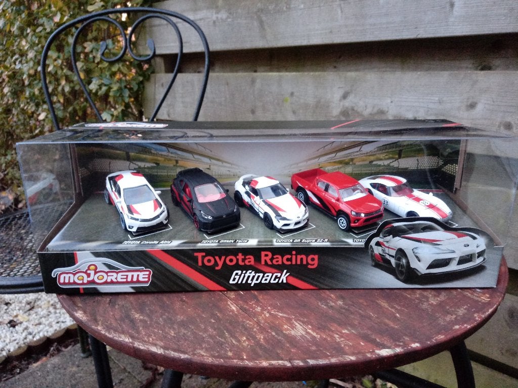 Toyota Racing Set Majorette, Ophalen, Nieuw, Auto