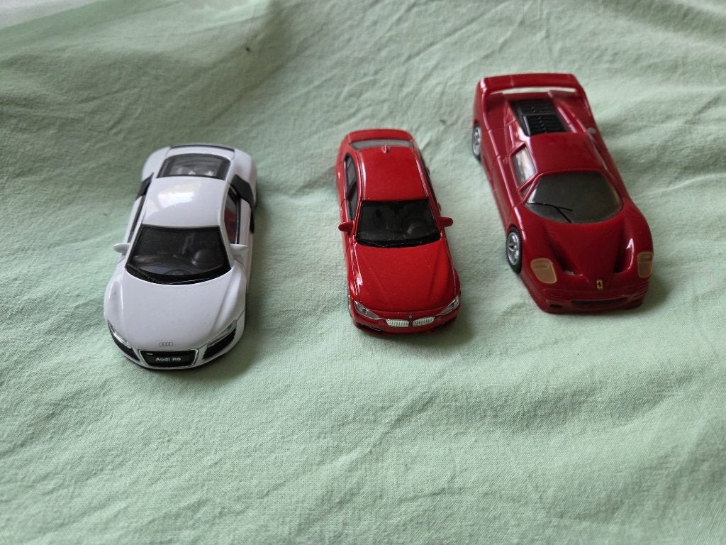 Set van 2 Welly en 1 Shell V-Power modelauto's, Ophalen of Verzenden, Gebruikt, Auto