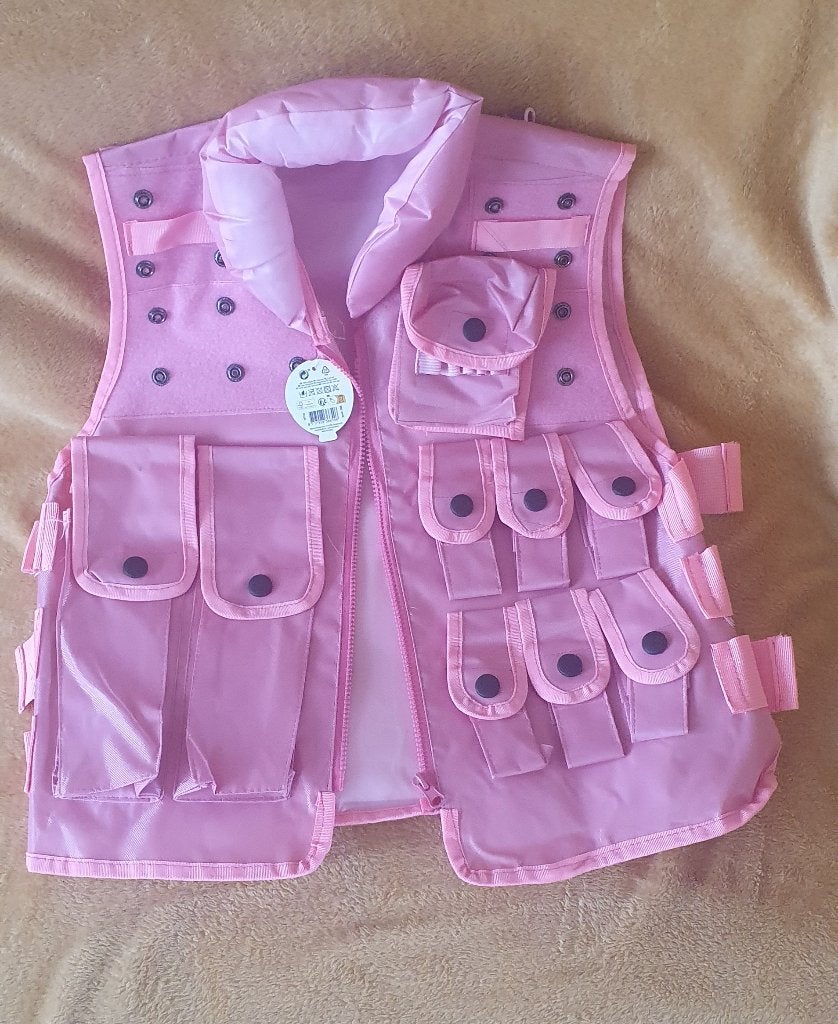 Vest SWAT roze maat M, Ophalen of Verzenden, Nieuw, Maat 38/40 (M), Roze
