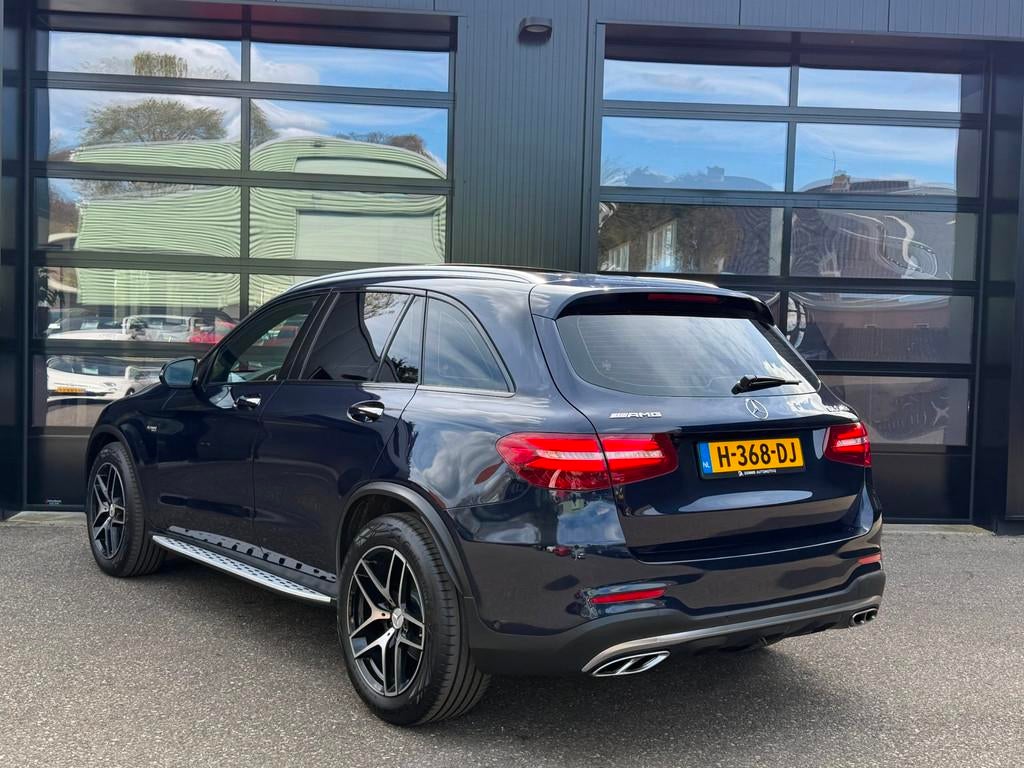 Mercedes-Benz GLC-Klasse AMG 43 4MATIC Pano Burmester HUD, Auto's, Automaat, Gebruikt, 367 pk, Blauw