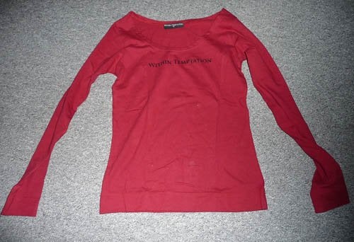 Shirt lange mouw Within Temptation Maat M, Ophalen of Verzenden, Zo goed als nieuw