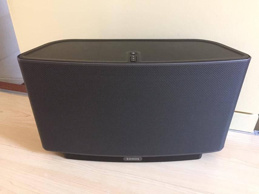 Sonos Play 5 gen. 1 (zwart), met Bridge., Audio, Tv en Foto, Luidsprekers, Ophalen, Gebruikt, 60 tot 120 watt, Sonos