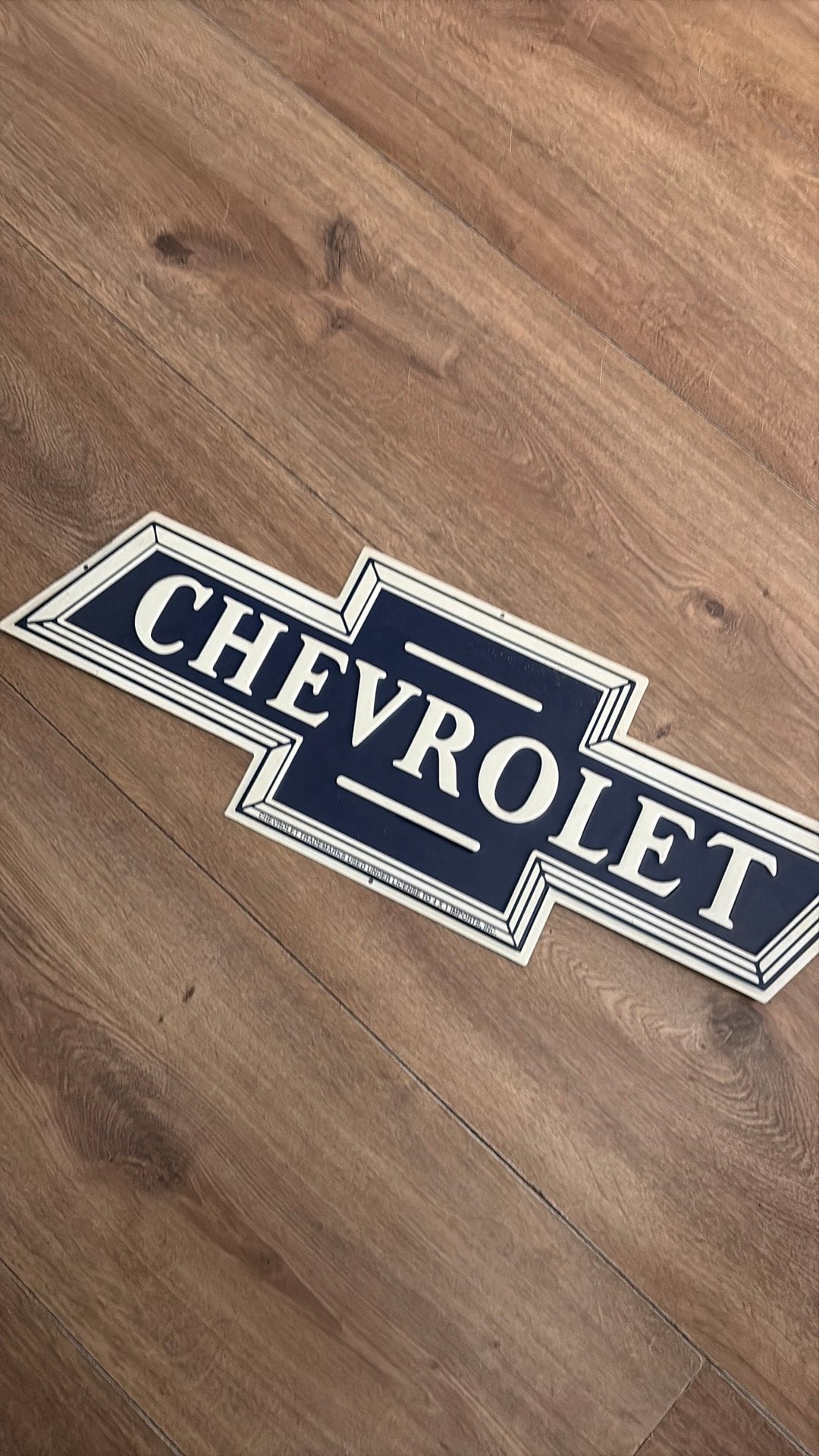 Chevrolet bord, Ophalen of Verzenden