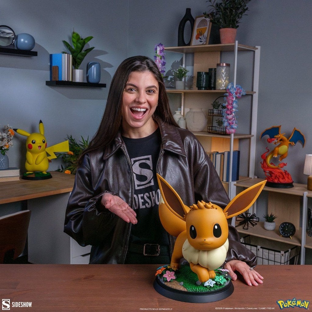 Sideshow Pokémon Life-Size statue Eevee, West Campus 1 76863 Herxheim (DE), Beeldje, Replica of Model, Heo GmbH, Nieuw