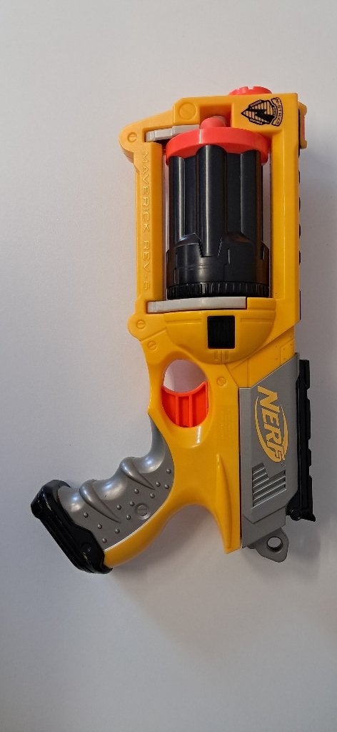 Nerf pistool Maverickk Rev 6, Ophalen, Gebruikt