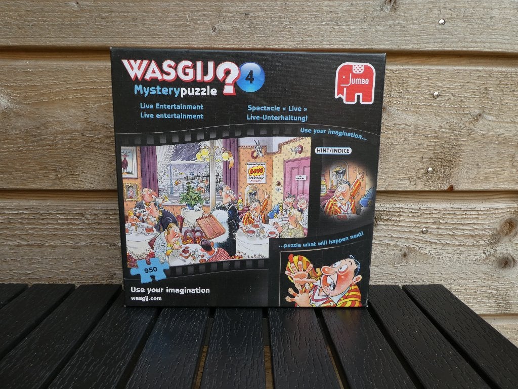 Legpuzzel Wasgij  en Falon 1000stukjes, Ophalen of Verzenden, 500 t/m 1500 stukjes, Zo goed als nieuw