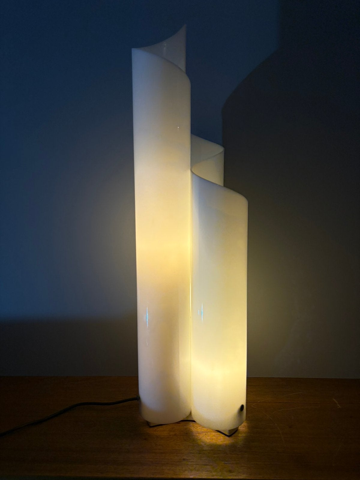 Vintage Artemide Mezzachimera vloerlamp Vico Magistretti.713, Gebruikt, Minder dan 100 cm, Metaal, Ophalen