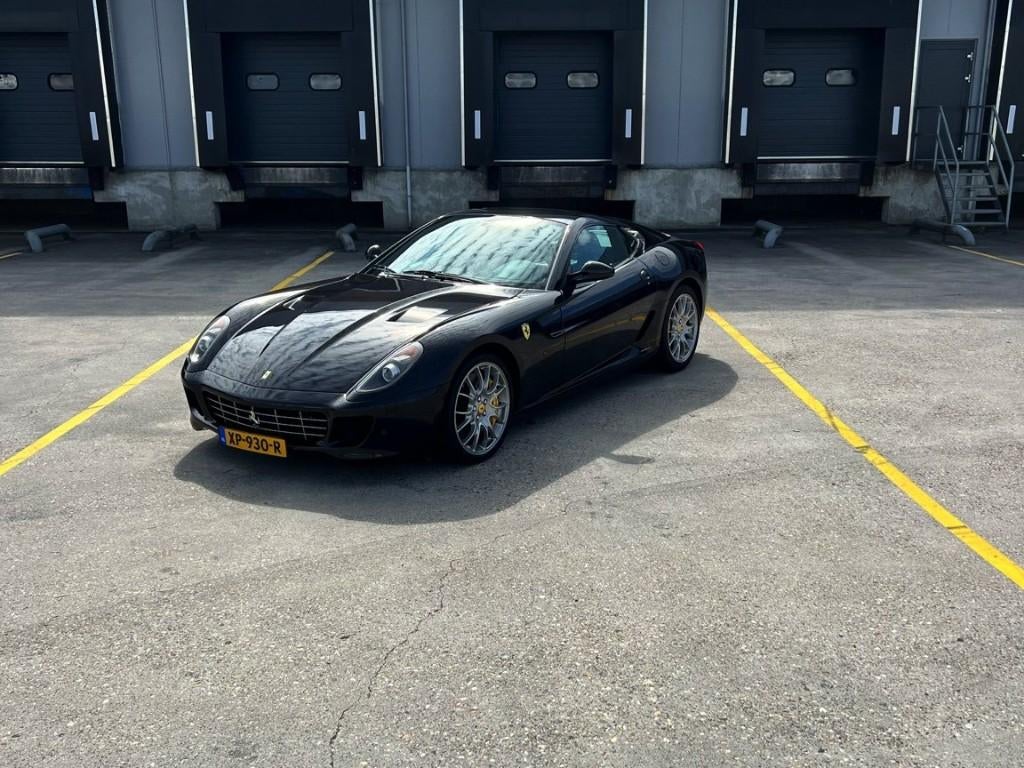 Ferrari 599 599 GTB Fiorano F1 6.0 Daytona Seats, Auto's, Automaat, 5999 cc, Achterwielaandrijving, Zwart