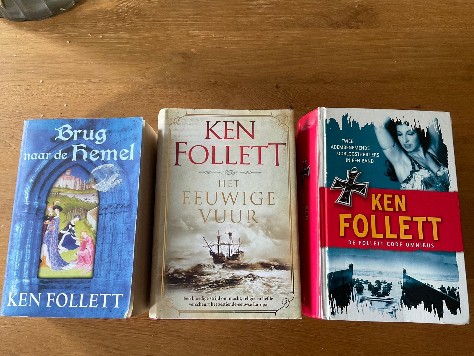 3x Ken Follet, Ophalen of Verzenden, Gelezen