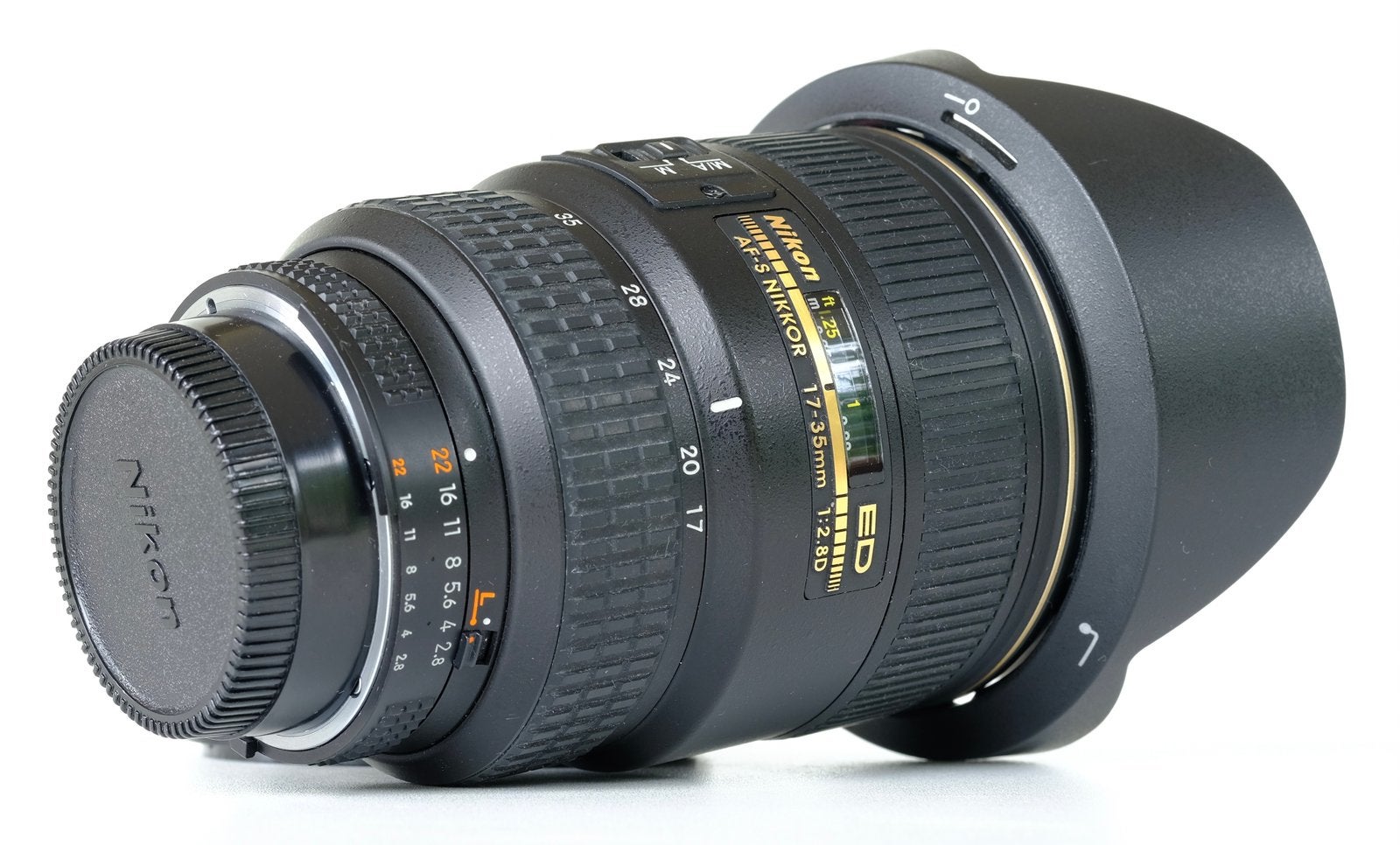 In MINT conditie AF-S Nikkor 17-35mm 1:2.8D ED groothoekzoom, Audio, Tv en Foto, Fotografie | Lenzen en Objectieven, Ultrasone focusmotor